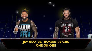 WWE 2K25 Live Gameplay Roman Reings VS Jey Usos SmackDown