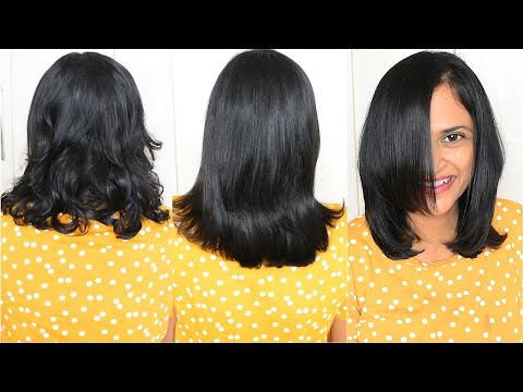 Keratin Treatment At Home For Just 10 Rs | Get Glossy Smooth Hair in Just 10 Minutes