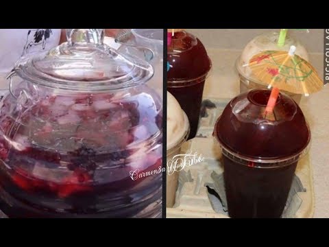 AGUA FRESCA DE JAMAICA PARA NEGOCIO