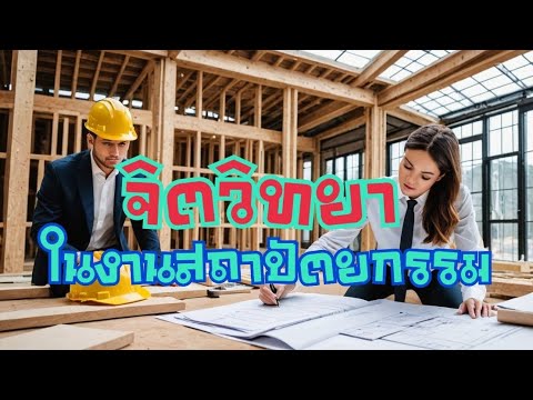 จิตวิทยาในงานสถาปัตยกรรมconstructionarchitectureจิตวิทยา