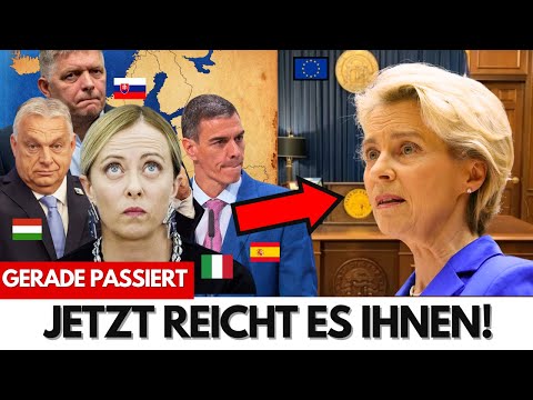 🚨Ursula AM ENDE!! Mitgliedstaaten WENDEN sich gegen die EU!!