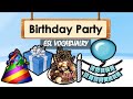 Birthday Celebration Vocabulary and Items