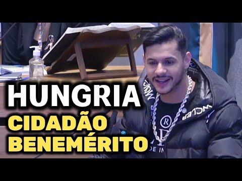 Hungria recebe  título de cidadão benemérito