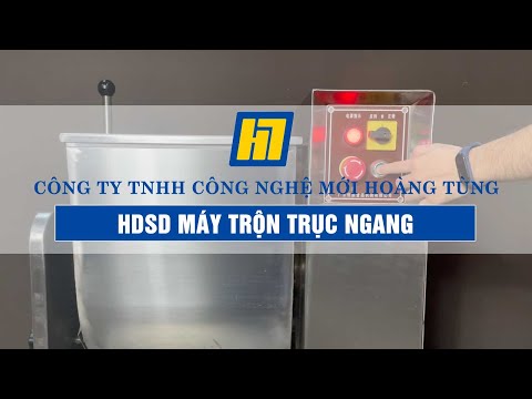 Máy Trộn Bột Trục Ngang 35 Lít