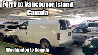 Washington to Vancouver Island Canada