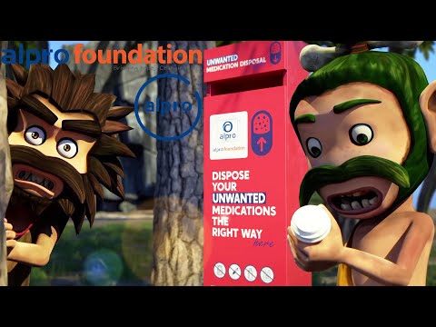 Alpro x Oko Lele Safe Medication Disposal
