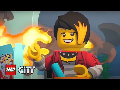 LEGO CITY - Daisy Chain Gang | WildBrain Fizz | Cartoons for Kids