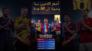 إليكم اللاعبين الأصغر سنا وصولا إلى 50 هدفا #الجزائر #المغرب #كأس_العالم #اكسبلور #comedy# #worldcup