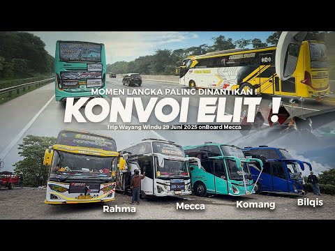 [ UNIT DIKIT TAPI KONVOI ELIT ! 🤩] MOMEN PALING DINANTIKAN ARTIS TELOLET KUMPUL ! Trip Wayang Windu