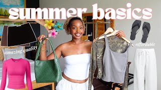 The BEST SUMMER BASICS I got on SHEIN ⭐️ Amazing Quality, Super Affordable | cheymuv