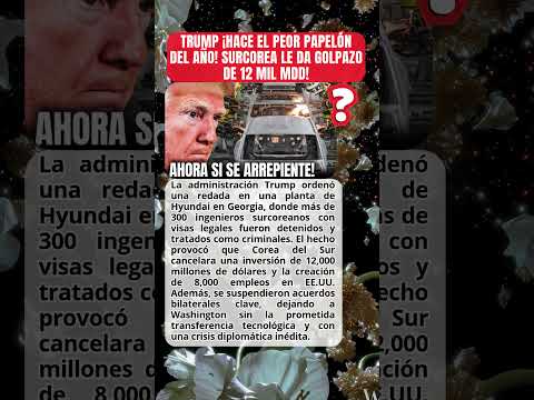 Trump pierde 12 mil mdd y 8,000 empleos