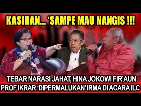 Kasihan โผ๏ธ Tebar Narasi Jahat, Sebut Jokowi Fir'aun, Prof Ikrar 'Dipermalukan' Irma Chaniago