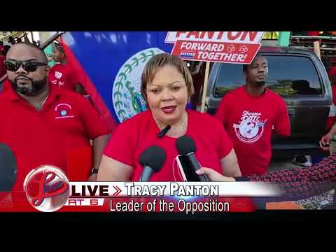 YouTube video thumbnail: Tracy Panton Makes History as First Woman to Lead a Major Belizean Party