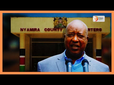 YouTube video thumbnail: Nyamira County Governor Amos Nyaribo Impeached