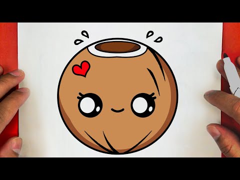 COMO DESENHAR UM COCO BONITO, PASSO A PASSO, JACKDesenhos