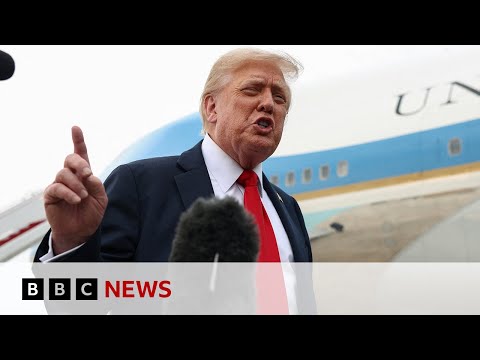 YouTube video thumbnail: US President Donald Trump Expected to Make 'Major' Statement on Support for Ukraine