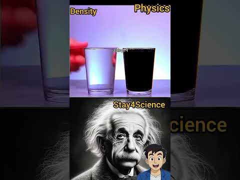 Density Concept | Easy Science Experiment #shorts #ytshorts #science #physics