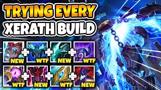 2 HOURS OF EVERY POSSIBLE XERATH BUILD! WHICH ONE IS THE BEST?? - League of Legends