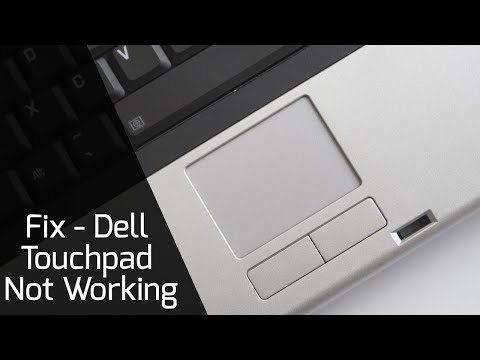 how to unlock touchpad on dell