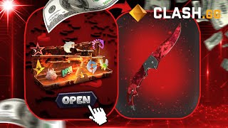 $2500 PROFIT AT CASE BATTLE ON CLASH.GG!?