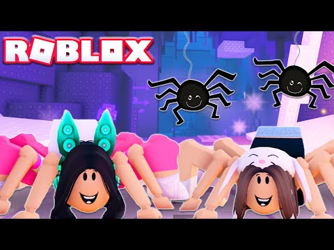 VIRAMOS ARANHAS NESSE OBBY - Roblox - Roblox