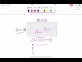 Understanding Area Calculation and FOIL Method