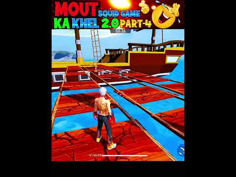 Mout ka khel 😂 squid games 2.0 | part-4 | #shorts #deepakrds #freefire #funny #squidgame