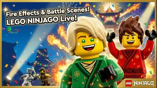 Fire Effects & Battle Scenes! LEGO NINJAGO Live! Full Show
