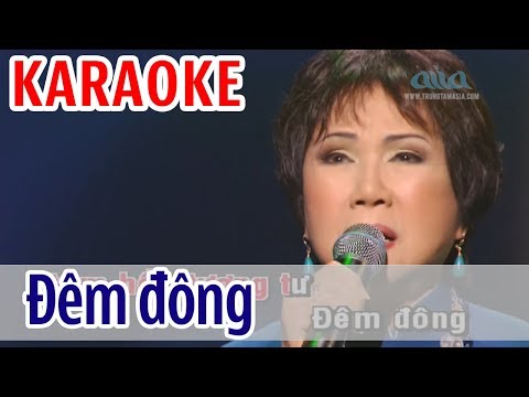 Đêm Đông KARAOKE – Lệ Thu & Diễm Liên | Tone Nữ | Asia Karaoke Beat Chuẩn