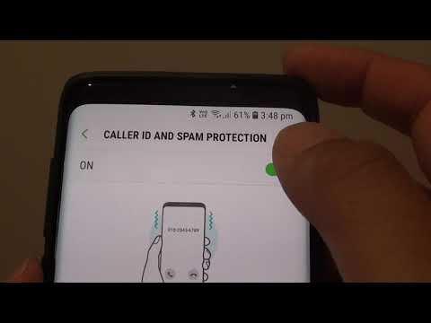 hide caller id samsung s9