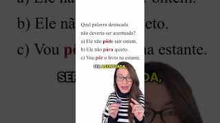 VOCÊ ACERTA ACENTUAÇÃO??? ✅