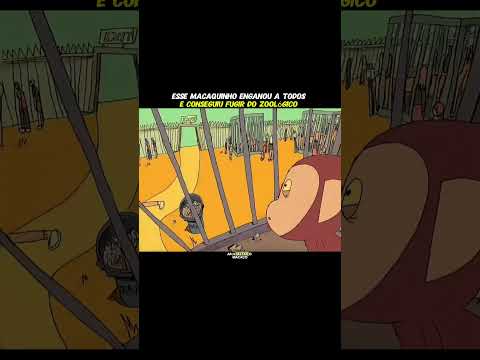 Bobo The Monkey #desenho #cartoon #cena #comedia #humor #viral #filmes #series #fyp #shorts