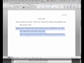 MLA Formatting and Citation Practices
