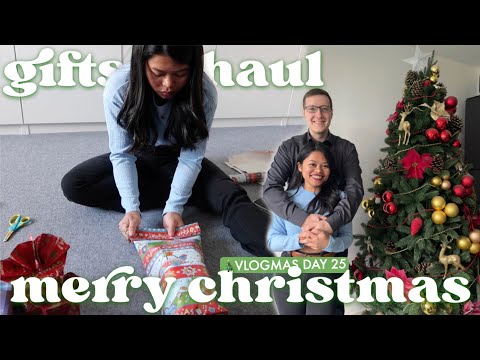 🎄vlogmas day 25 ⎯ completed!🥰 christmas gifts haul, exchange gifts, what we got for christmas✨