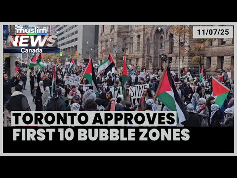 Toronto Approves First 10 bubble zones, Which Include 9 Jewish Institutions | July 12, 2025
