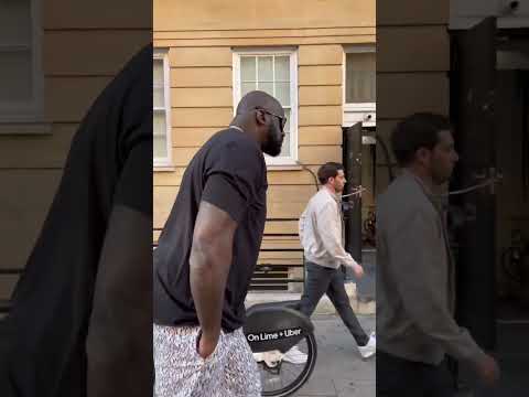 Shaq Goes Undercover in London