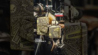Zippo Harley Davidson 11 #zippo #newcollection #zippotrick