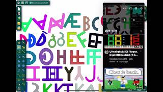 My fanmade alphabet lore band 2 (Algodoo)