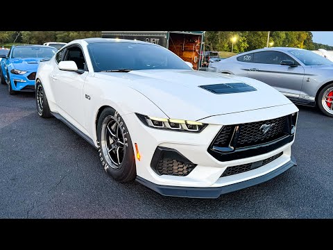 Racing My 2024 Mustang GT Went BETTER Than Expected!!