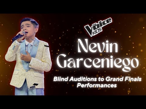 Nevin Garceniego’s triumphant journey as ‘The Voice Kids’ champion! | Blind Auditions to Finals