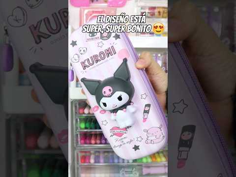 Utiles escolares kuromi #aesthetic #sanrio #shorts #short #kawaii #study #fyp #hellokitty