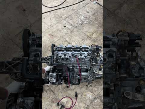 Motor Compression Test After Engine Rebuild✅#car #mechanic #short