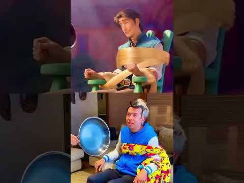 Imitando Escena de Rapunzel 🎥
