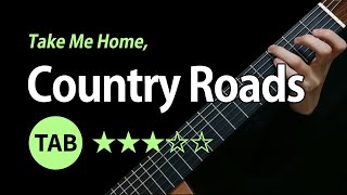 Take Me Home, Country Roads - Tab & Lesson