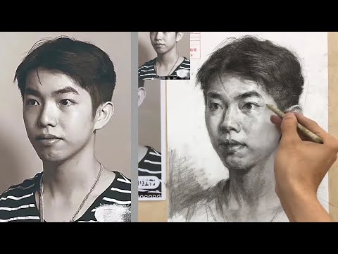 Step-by-Step to Drawing Realistic Portraits in Pencil