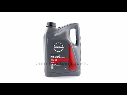 Моторна олива Nissan Motor Oil A3/B4 5W-40, 5 літрів - Auto-Mechanic Моторна олива Nissan Motor Oil A3/B4 5W-40, 5 літрів - Auto-Mechanic