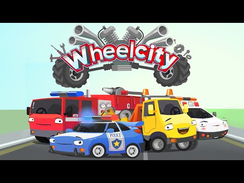 Police Car Flash & Super Racing | Wheelcity Cartoon For Kids