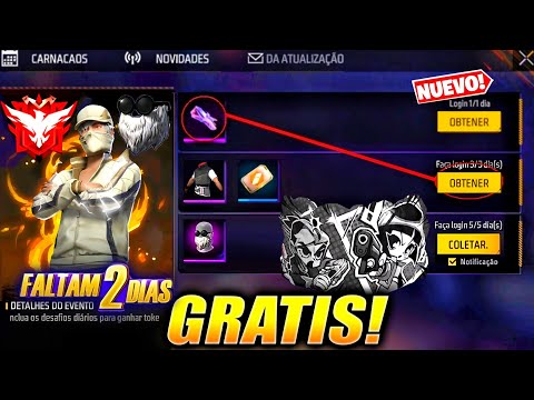 🔥URGENTE!! NUEVOS PREMIOS GRATIS LLEGAR A HEROICO TEMPORADA 44 DE FREE FIRE LATAM EVENTO SORPRESA