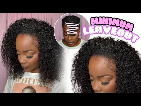 BEGINNER +BUDGET FRIENDLY WIG! NEW BLENDING TRICK | EDGE CONTROL ON LEAVE OUT? QVR HAIR