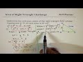 Triangle Properties and Area Calculations